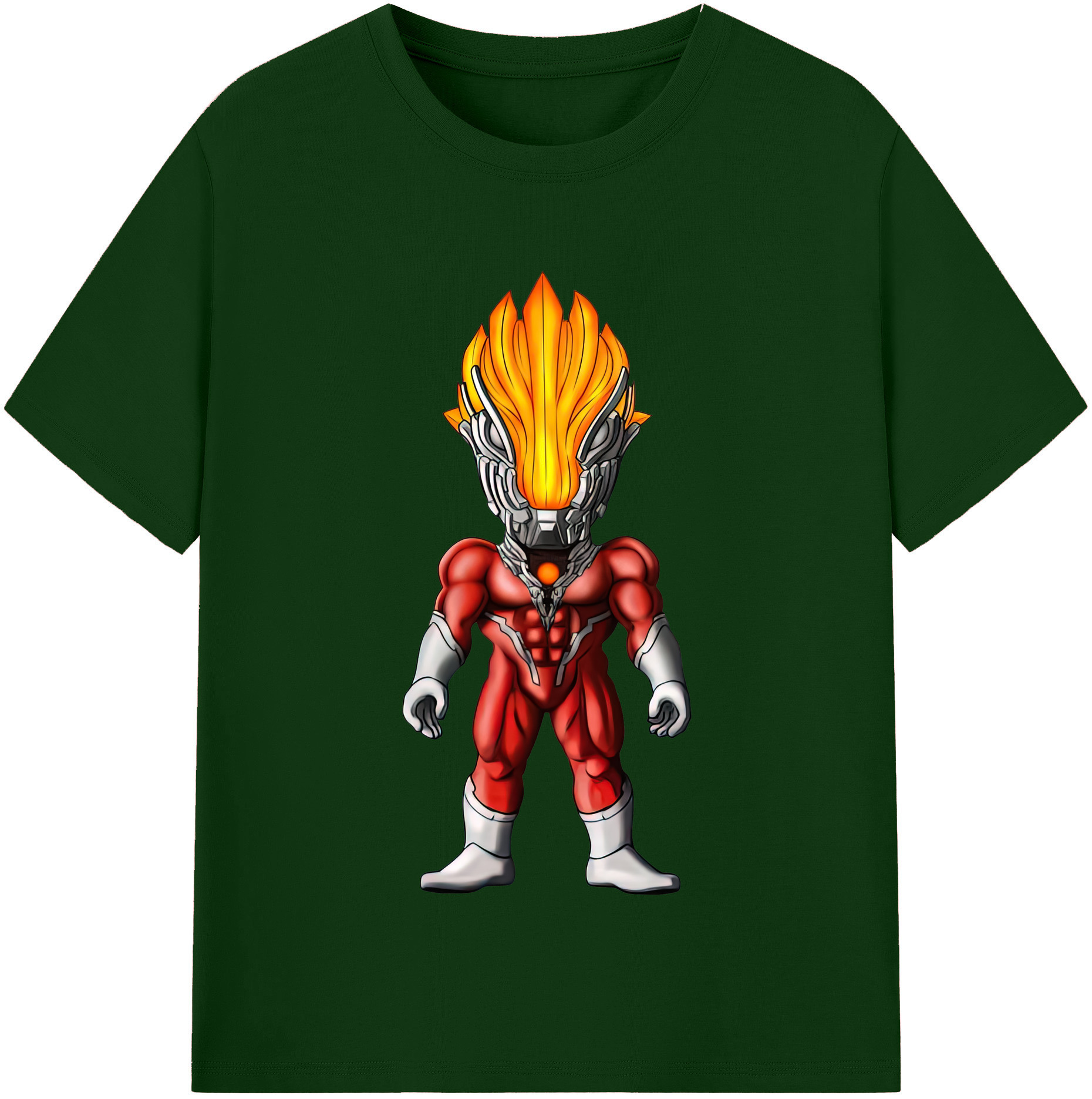 （画像用） ウルトラマン Ultraman 綿100％半袖Tシャツ（フロントプリント）